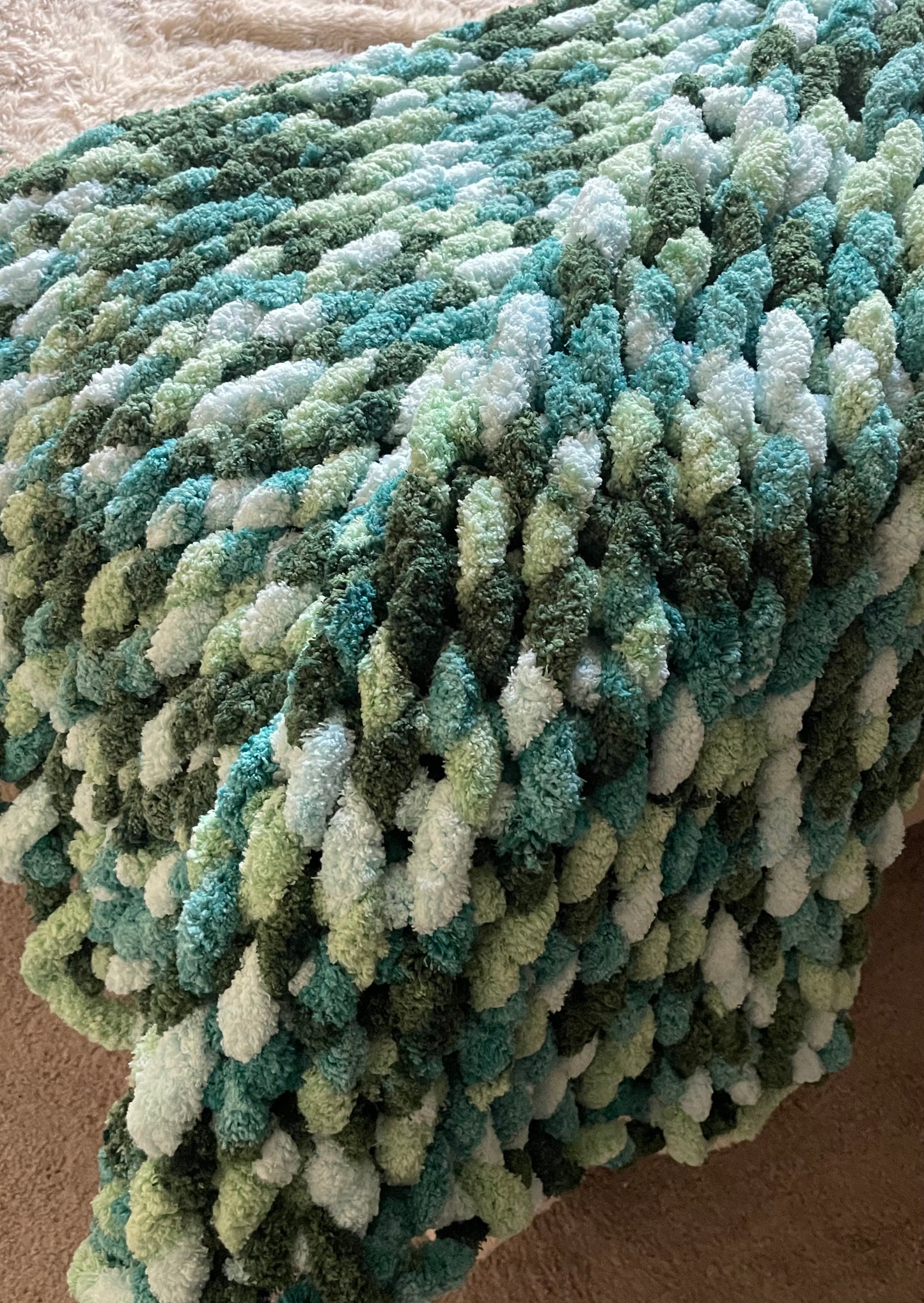 Loose Knit Blanket